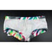 Arena men pink white Provenza Zebra low waist short trunk swimwear size 32