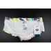 Arena men pink white Provenza Zebra low waist short trunk swimwear size 32