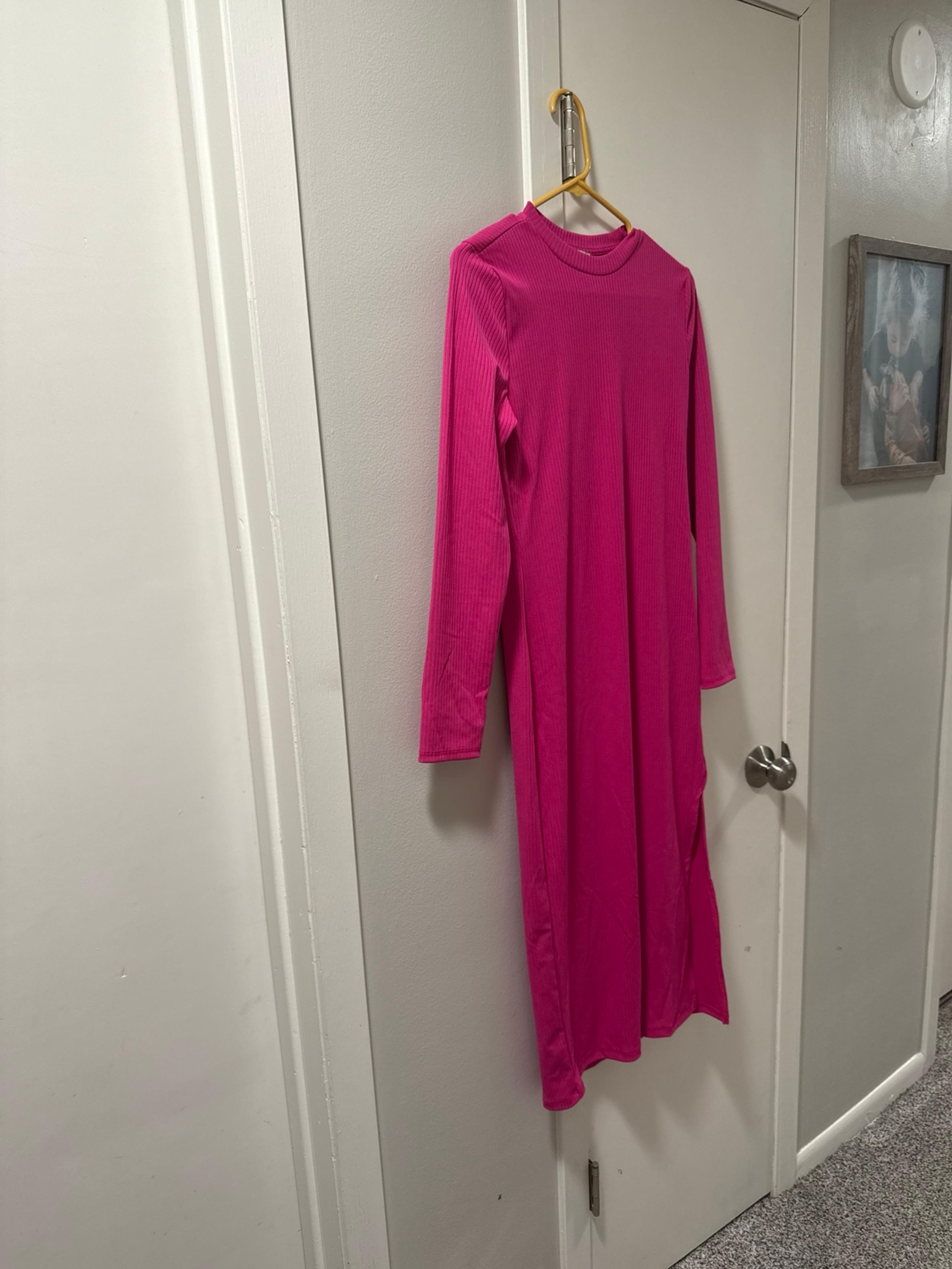 Maternity body con maxi dress