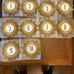 Custom Designed Table Numbers for Wedding