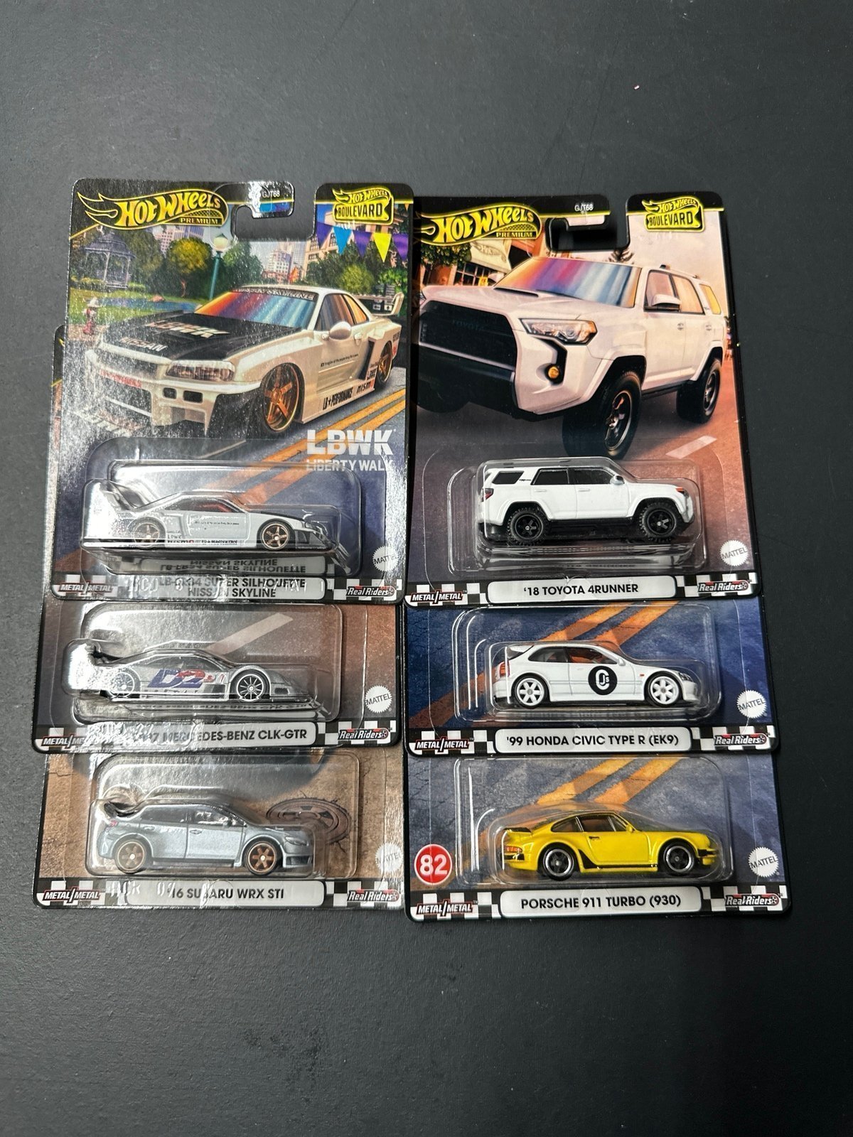 Hot Wheels premium boulevard EXOTIC CARS
