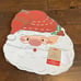 NWT Set of 4 Santa Face Christmas Cork Placemats Red Multicolored Holiday