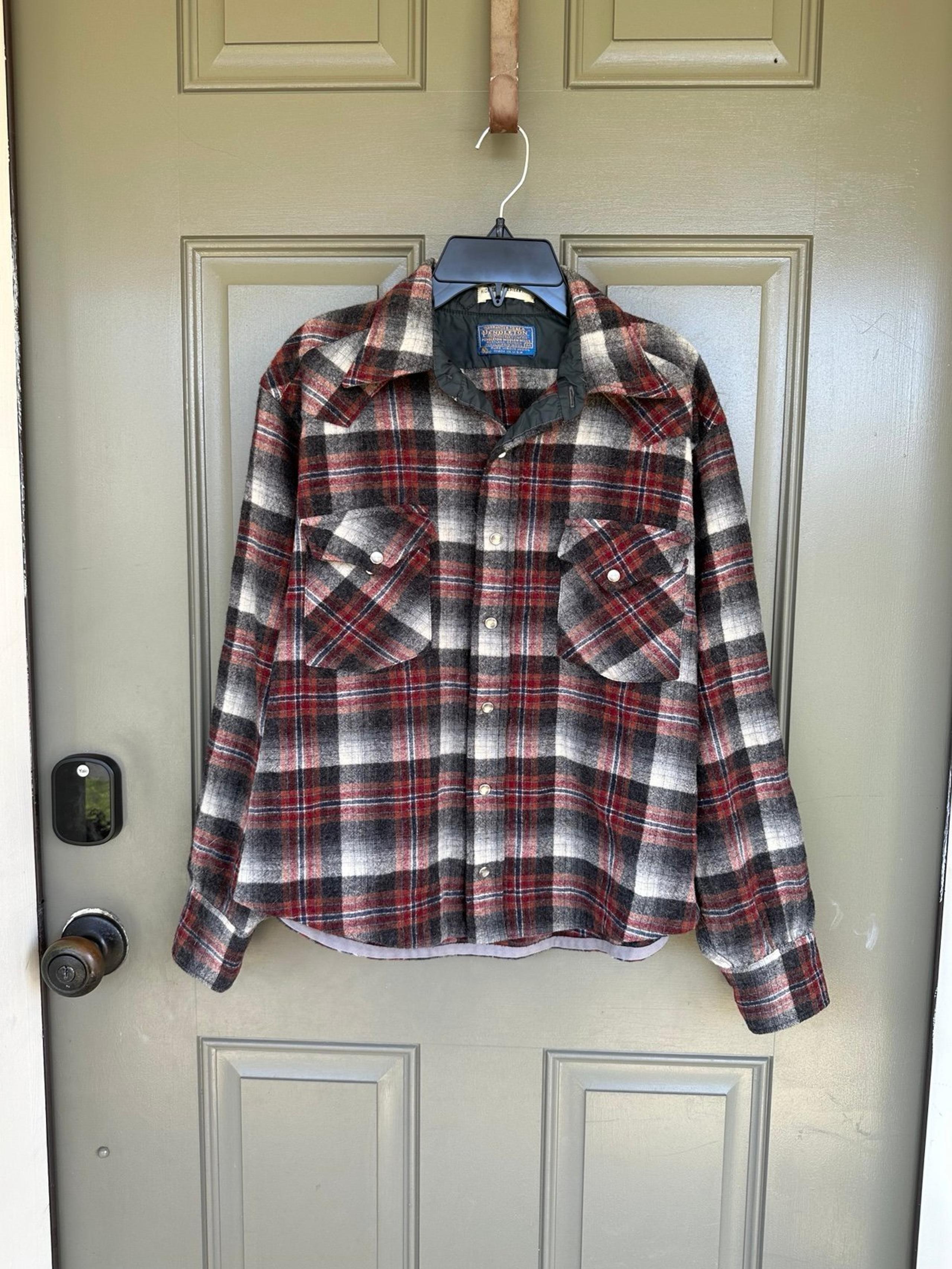 Pendleton Wool Button Down Shirt Medium