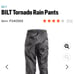 BILT Tornado Waterproof Rain jacket and pant suit