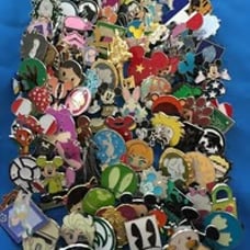 Disney Pins Trading 50 Assorted Vacation Pin Lot New No Duplicates Tradable