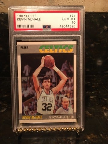 Kevin McHale 1987 Fleer PSA 10 Rare