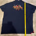 Polo Ralph Lauren Men VTG Classic Horse Riding Graphic Mesh Polo Shirt Navy XXL