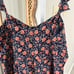 Lulus The Way to Love Navy Blue Floral Print Ruffled Maxi Dress
