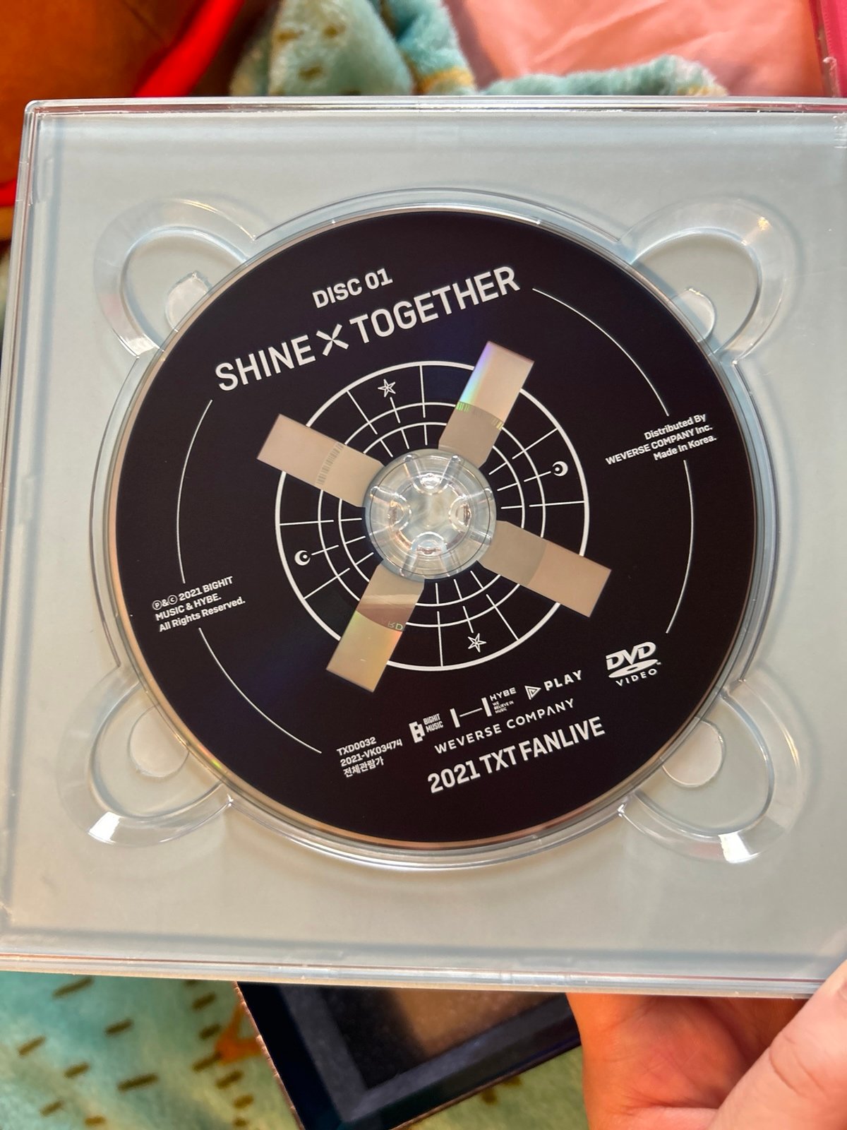 TXT DVD shine x together トレカ付き TXT 2021 FANLIVE SHINE X TOGETHER DVD - Kpop USA