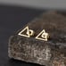 14K Gold Plated Cubic Zircon Pendant, INUS1BR098
