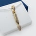 14K Gold Plated Cubic Zircon Pendant, INUS1BR098