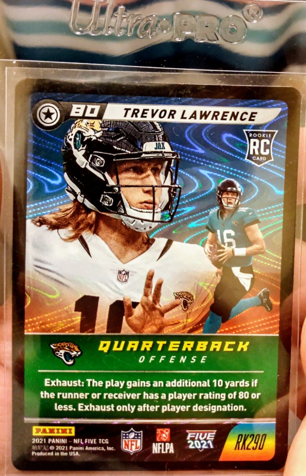 Trevor Lawrence Panini Rookie card RARE!