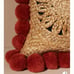 Anthropologie Jute Cotton Lining Charlie Sprout Jute Faye Pillow NWT
