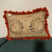 Anthropologie Jute Cotton Lining Charlie Sprout Jute Faye Pillow NWT