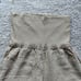 Bella Dahl Off Duty Model Beige Linen Culottes Wide Leg Lounge Pants