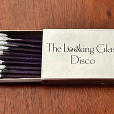 Vintage Matchbox The Looking Glass Disco Mr Christians Food Royal Oak Michigan