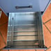Slate gray filing cabinet