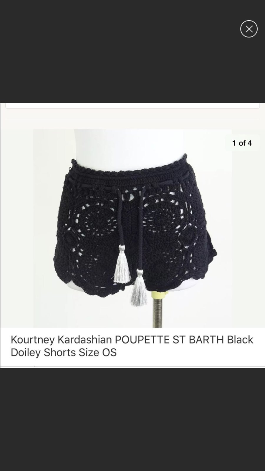 Poupette St Barth Doiley Shorts, OS