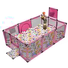 Baby playpen area