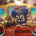 Signed Steve Tasker football card