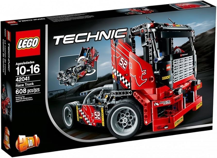 Lego 42041 Technic Race Truck New Retired