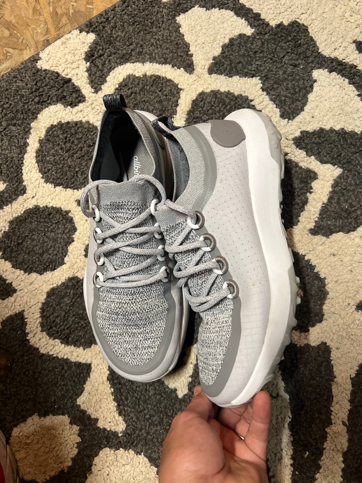 Allbirds trail running shoes tennis shoes mens 9 9.5 ladies 10.5 11 slip comfort