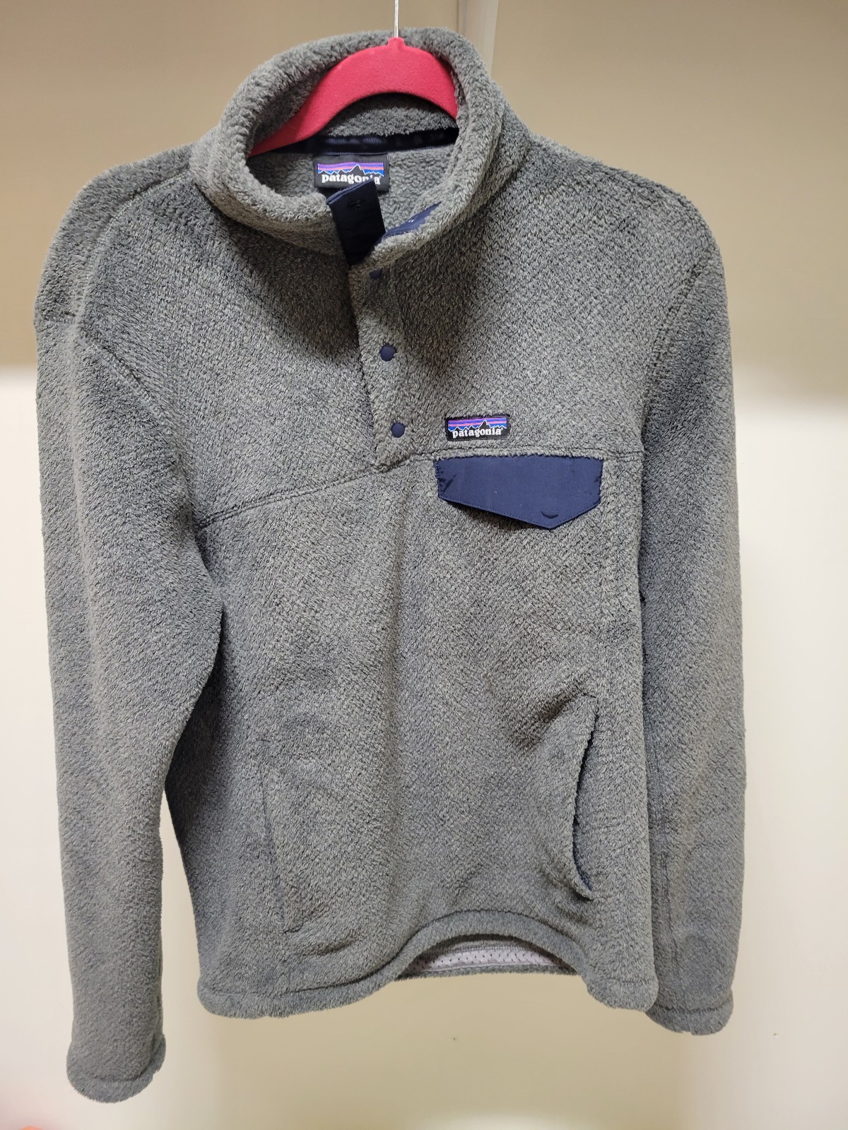 Patagonia Snap T Plush Pullover Jacket Fleece Sweater Polartec Thermal