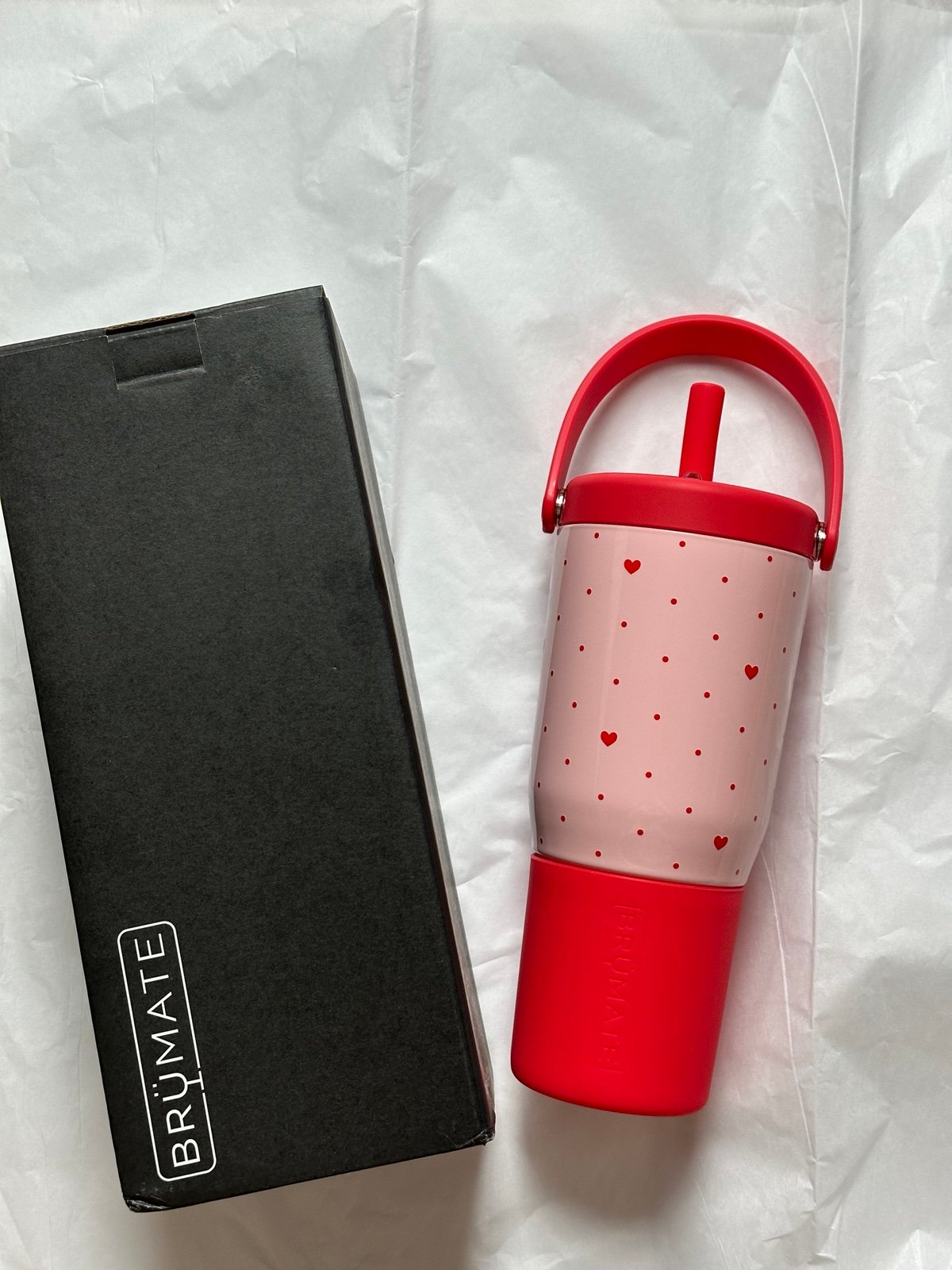 New w/ Box Brumate Resa Be Mine 25oz Tumbler