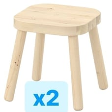 IKEA Flisat Children's Stools - Set of 2