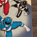 Mighty Morphin Power Rangers 1 NM+ Hamilton 1994 Saban White Ranger Card Inside