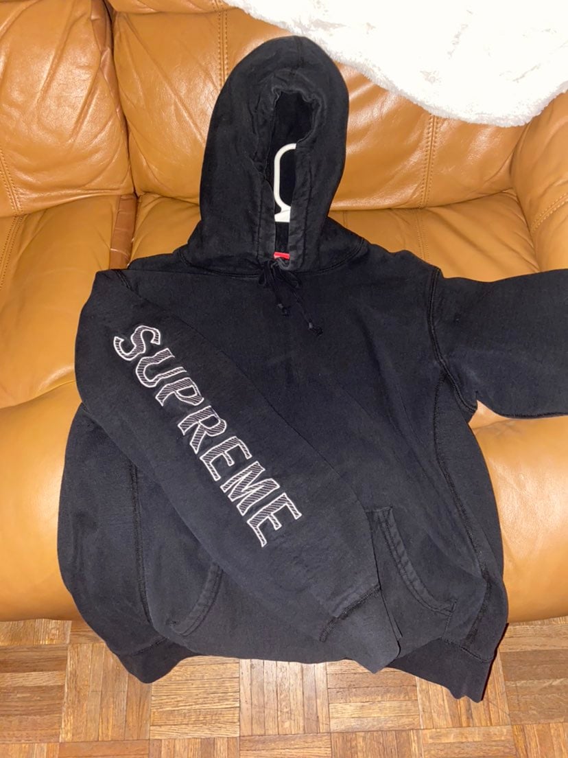 Supreme Embroidered Hooded Sweatshirt