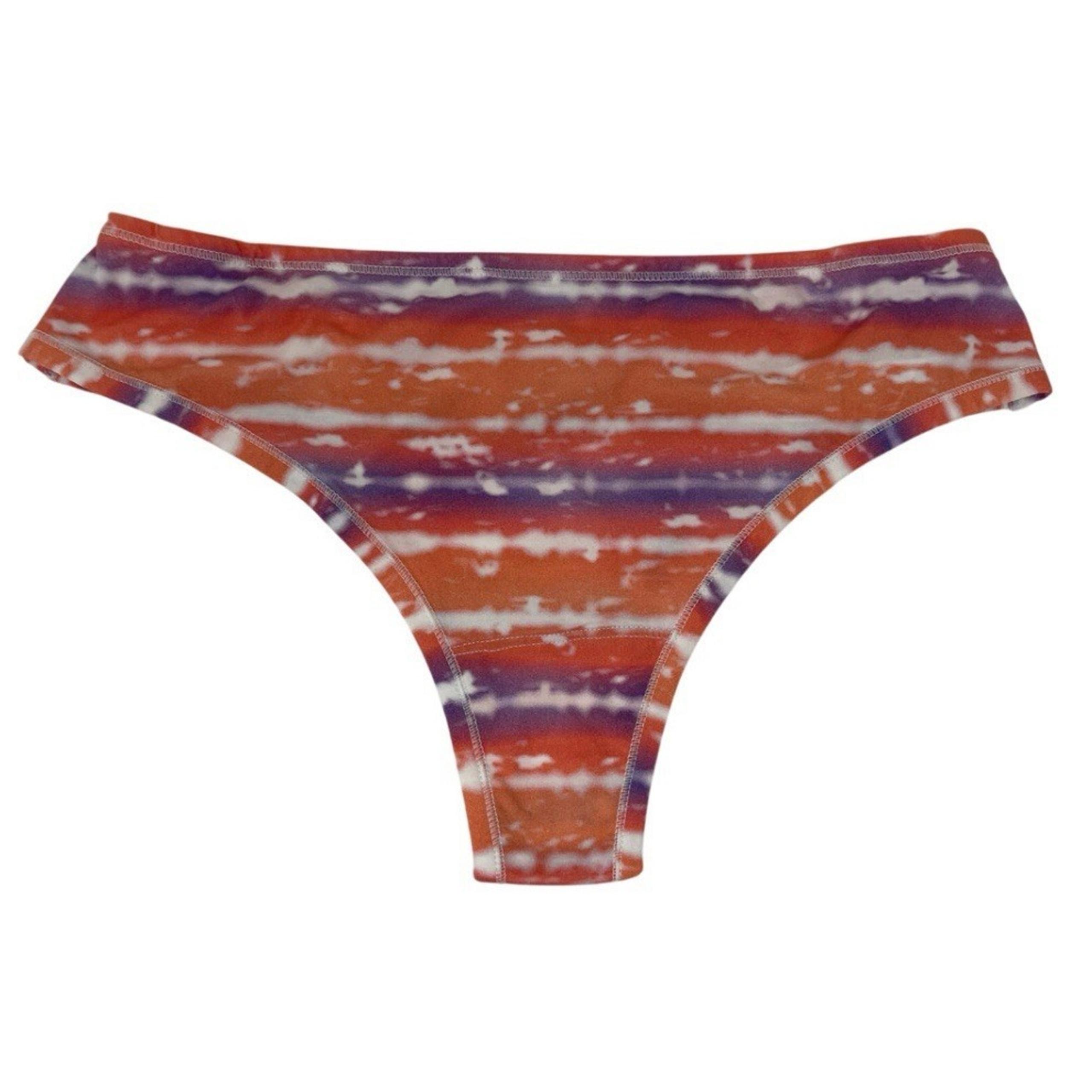 Hanky Panky Play Stretch Thong Size XL/XXL Natural Pima Cotton Panties NEW