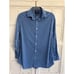 Bonobos mens blue checked dress shirt size 16.5 / 33