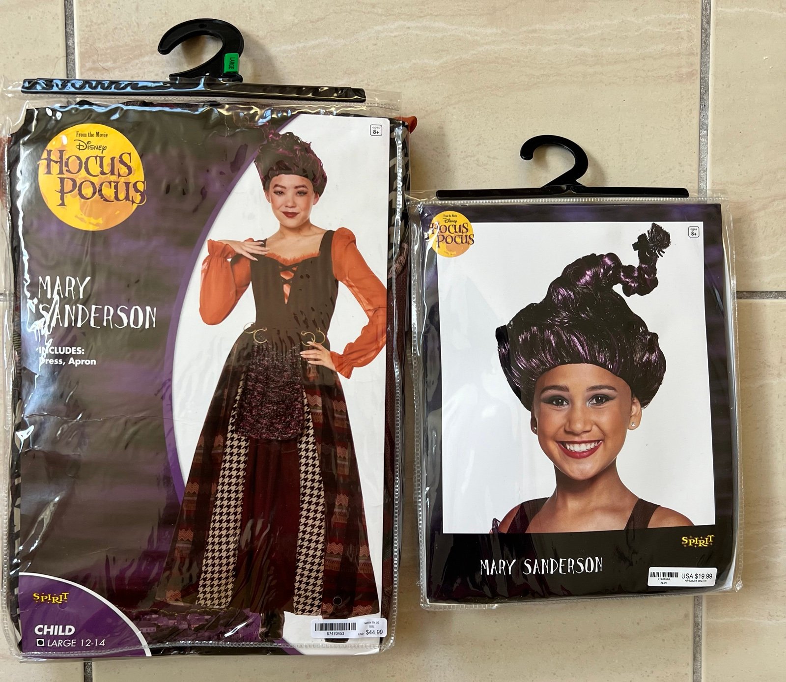 Kids Mary Sanderson Halloween costume-Large