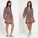 Anthropologie Current Air Alyce Dress Sz XS floral Boho cottage core peasant