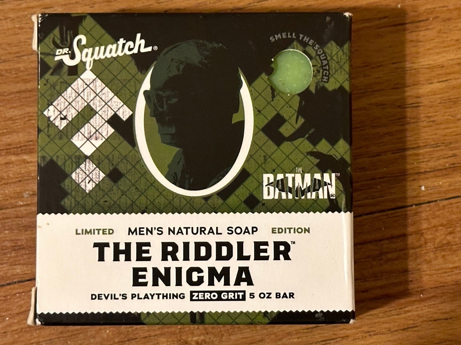 Dr Squatch The Riddlers Enigma Limited Edition Batman All Natural Bar Soap 5oz
