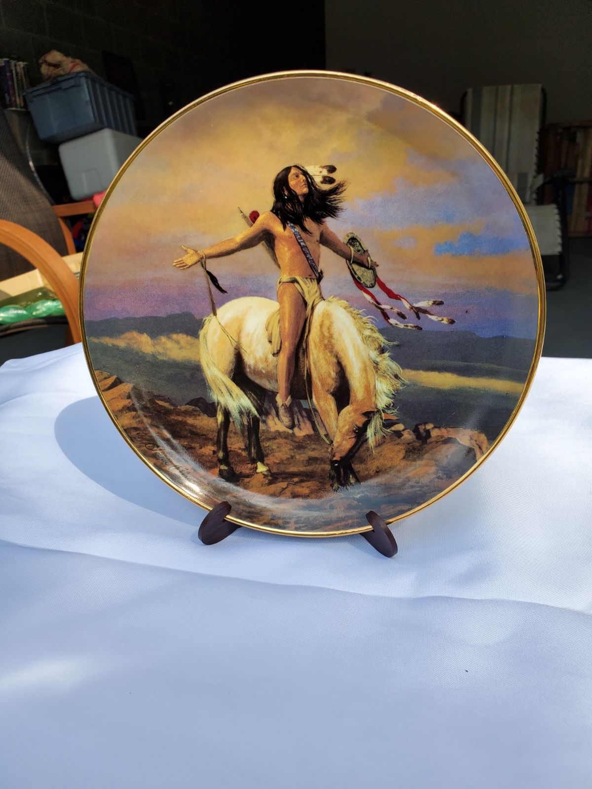 Franklin Mint Native American Plates