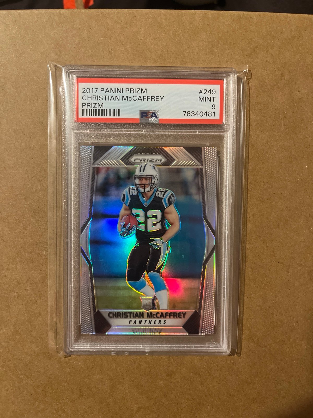 Christian McCaffrey-Mint 9-2017-Rookie