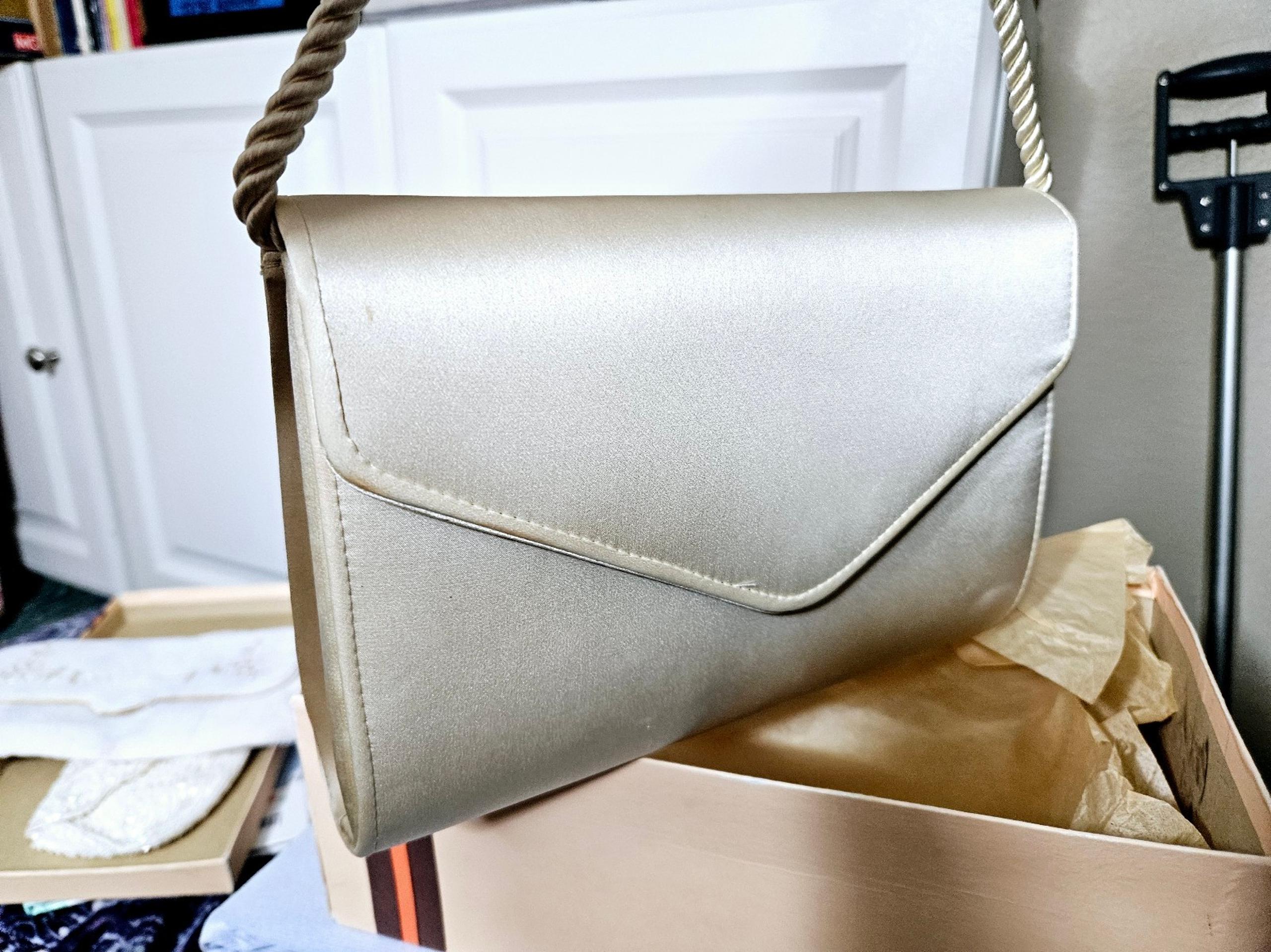 Envelope Style With Flap Closure Evening Clutch Crossbody Formal