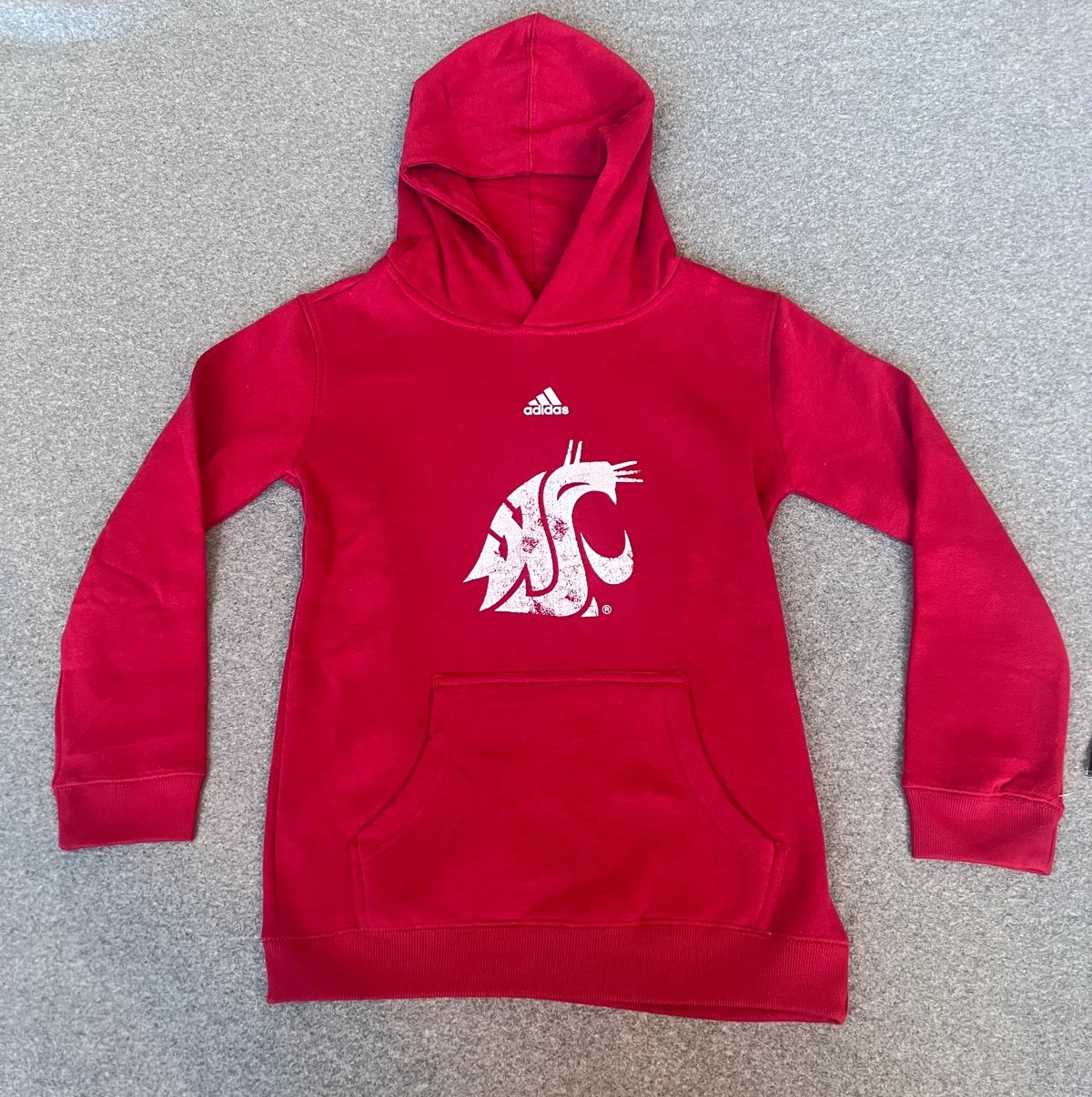 NWT Adidas Youth WSU Hoodie