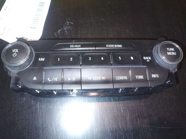 2014 chevy malibu ls radio stereo control panel