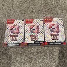 Pokemon 151 Booster Bundles (Lot of 3)