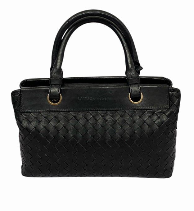Bottega Veneta intrecciato top handle vintage satchel(No crossbody strap)