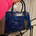Blue purse