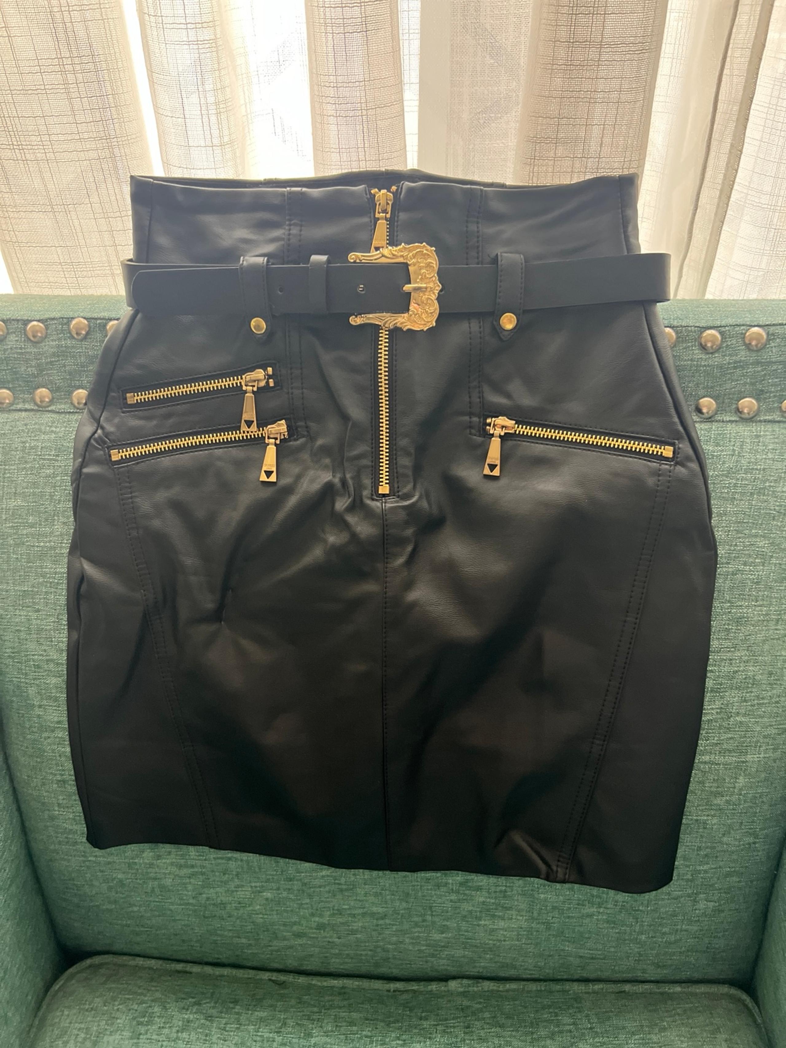 GUESS leather skirt