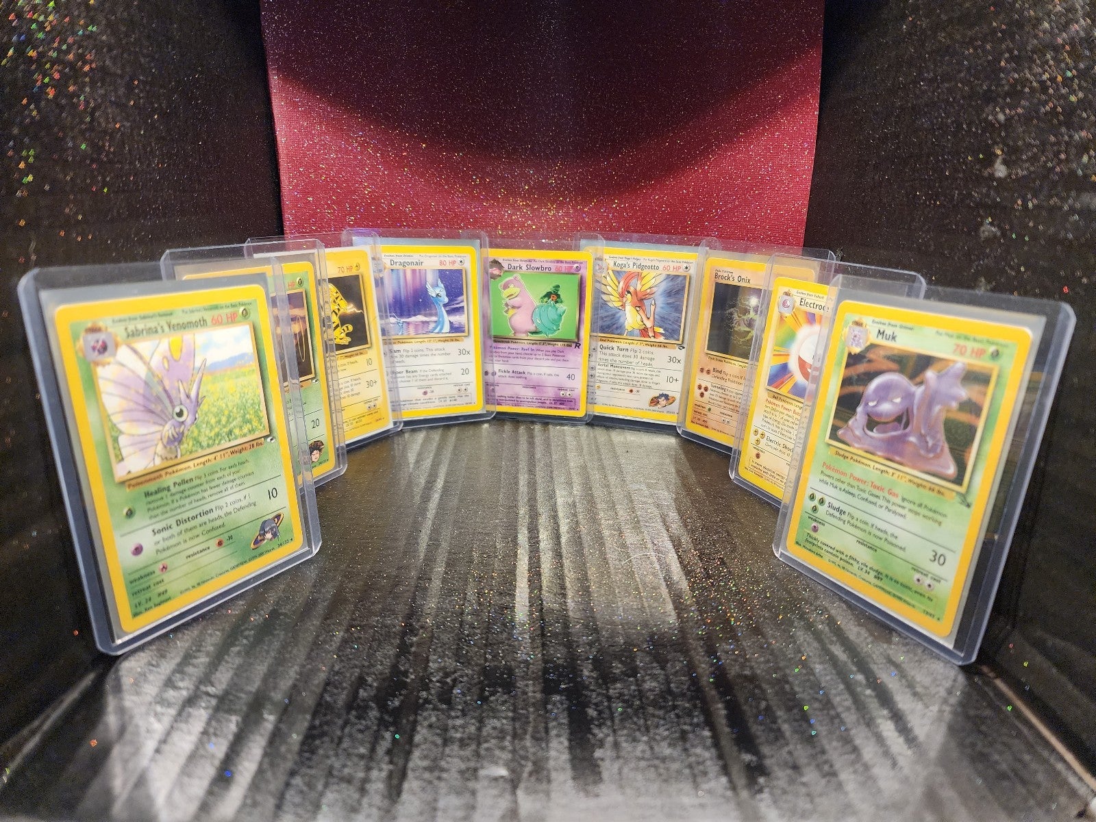 Lot of 9- 1999 Pokemon cards