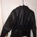 Vintage Women's Authentic Harley Davidson Black/ Brown Leather Jacket Size Large
