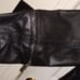Vintage Women's Authentic Harley Davidson Black/ Brown Leather Jacket Size Large