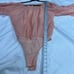 Free People Sundown Balloon Sleeve Bodysuit Pink / Peach Sz M