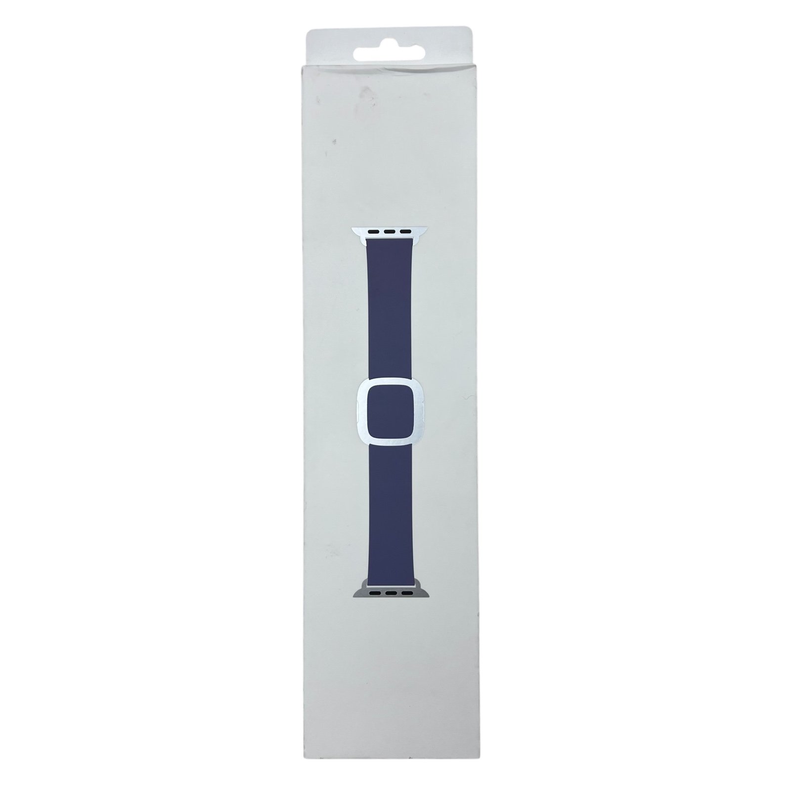 Apple Watch Wisteria Modern Stainless Steel Buckle Leather Band 41mm - Size S